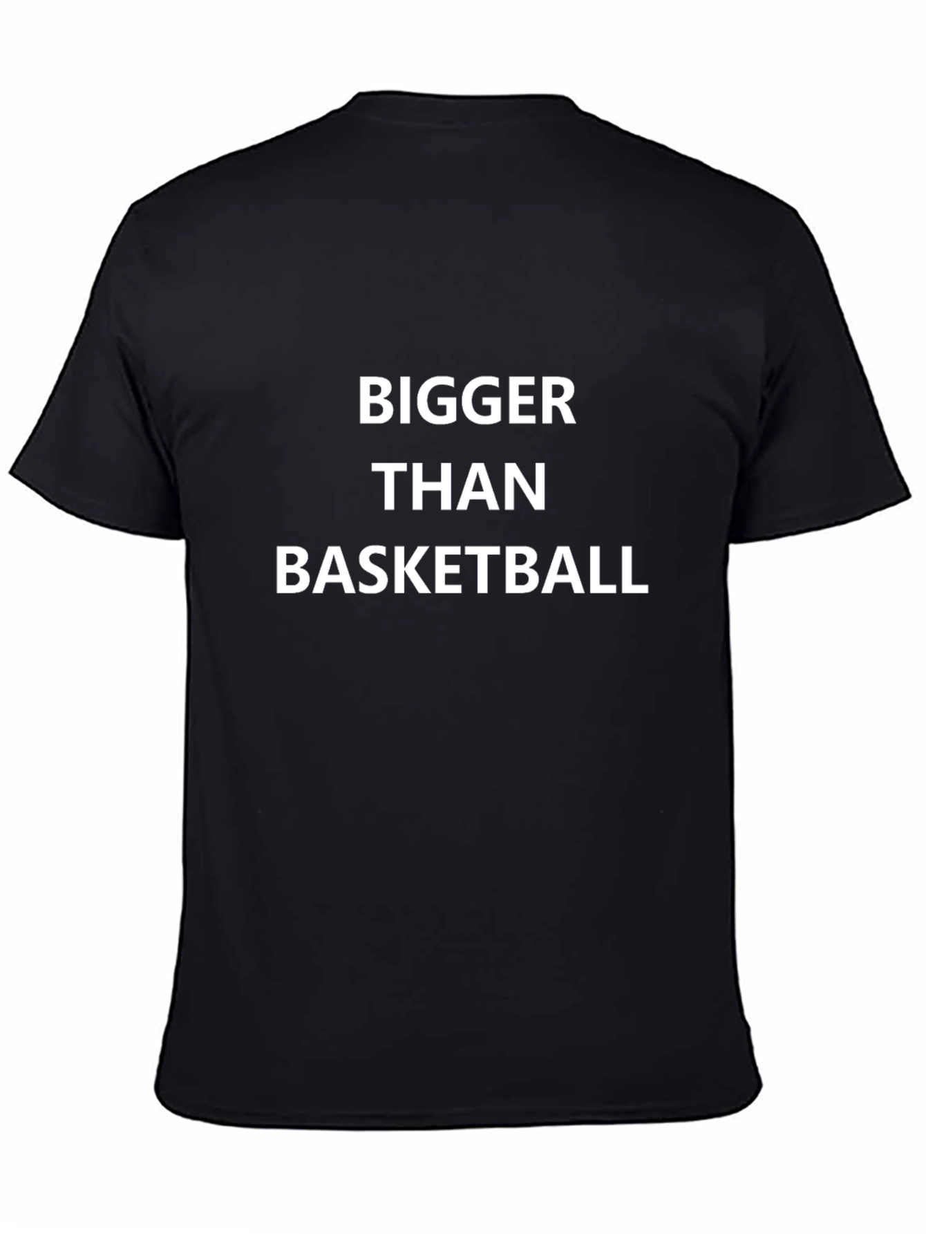 Bigger Than Basketball Graphic Tee - Black