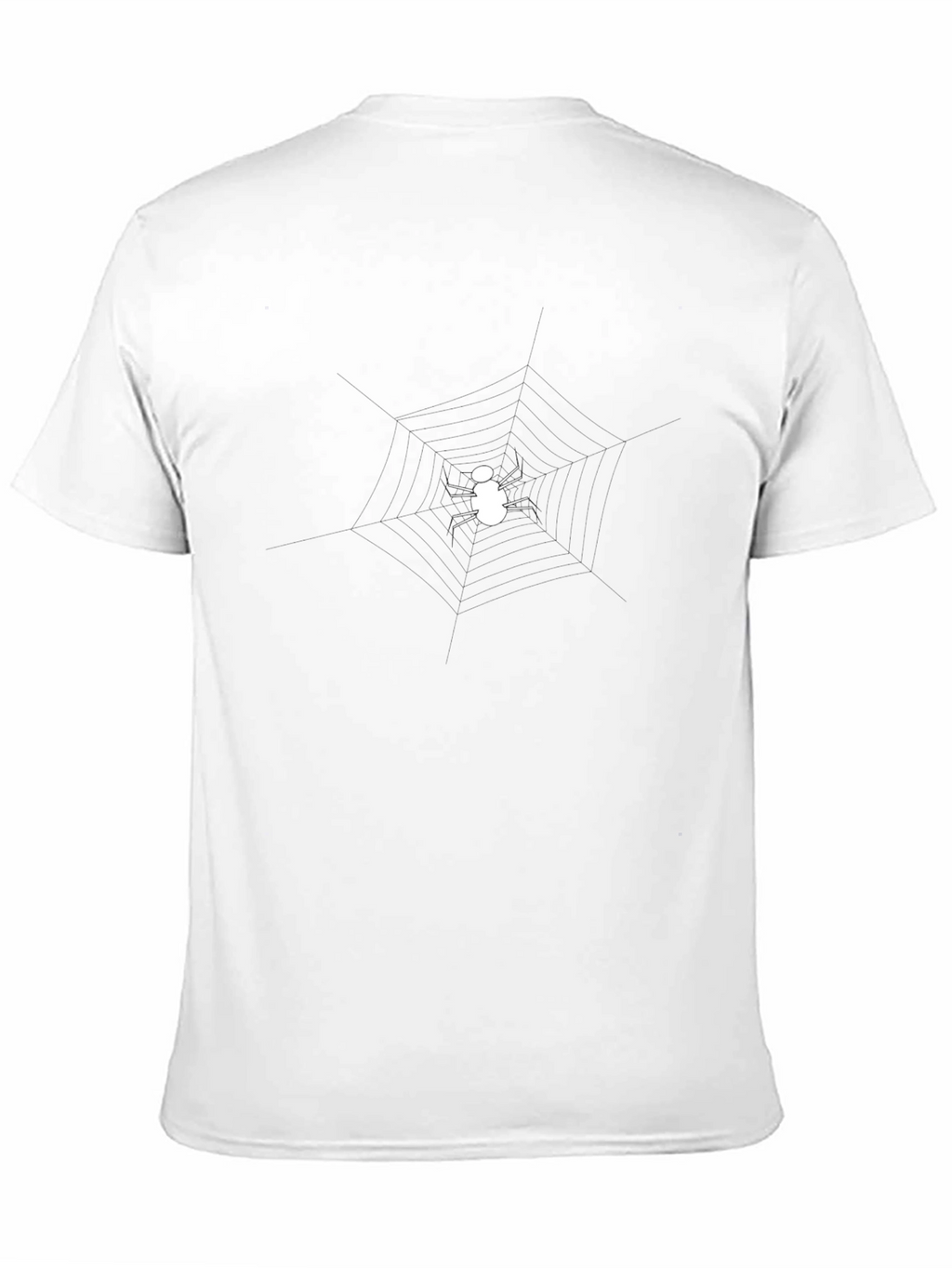 Spider Web Graphic Tee - Mens Black T-Shirt