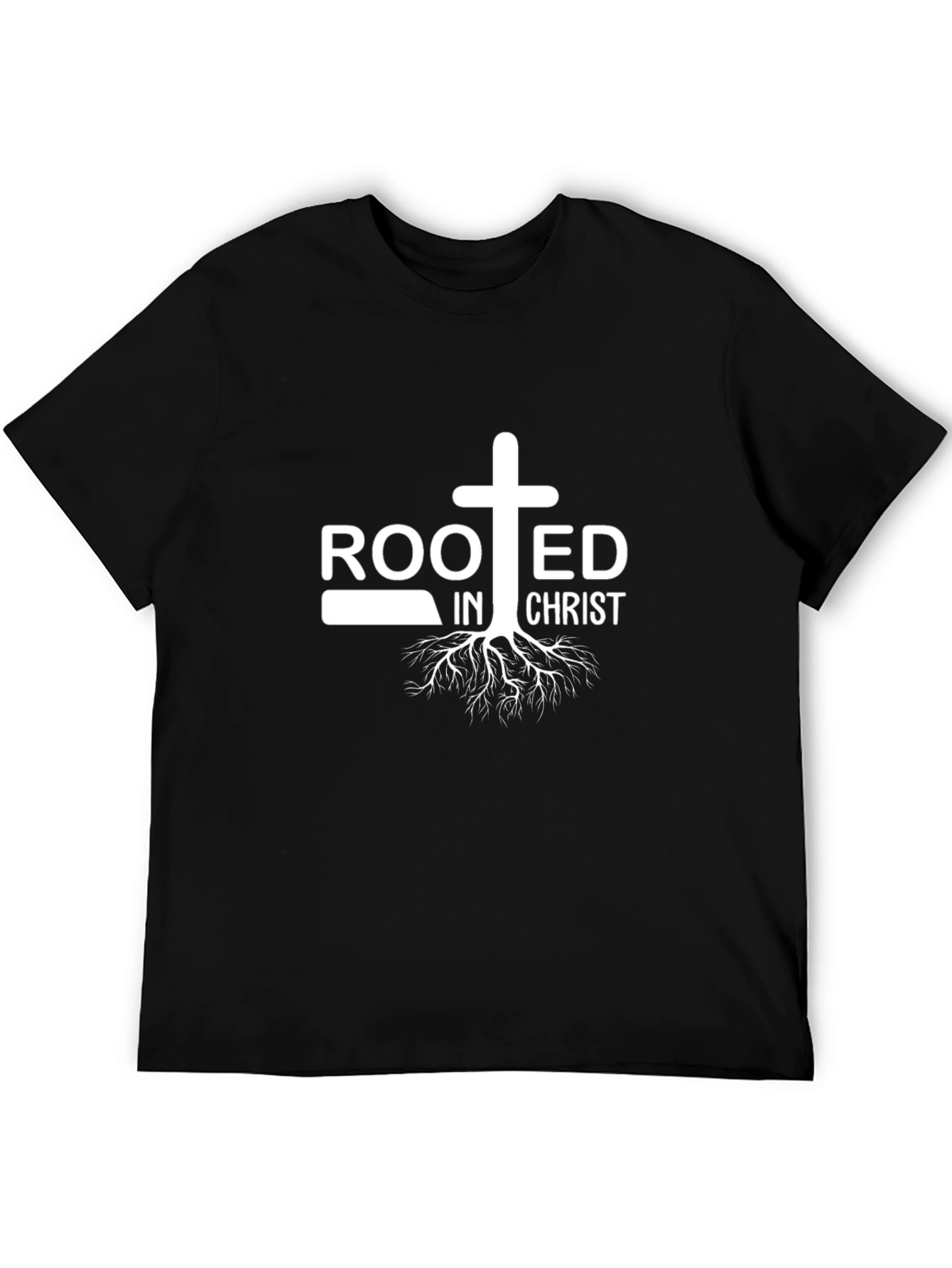 Rooted in Christ T-Shirt - Christian Faith Apparel