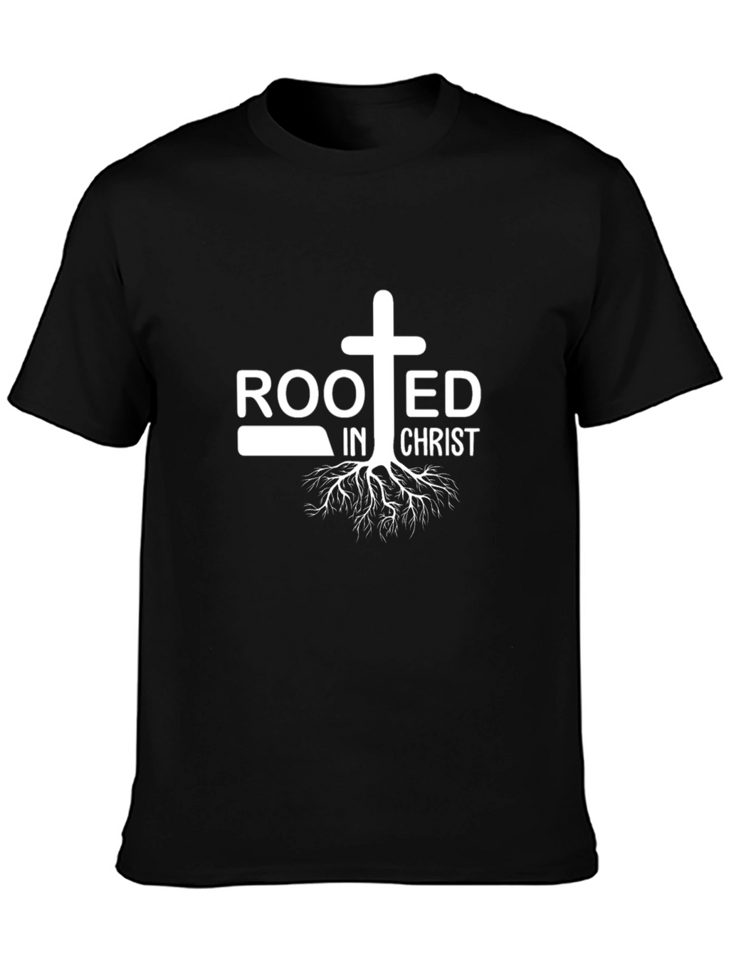 Rooted in Christ T-Shirt - Christian Faith Apparel