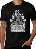 Sorry Im Late Cat T-Shirt