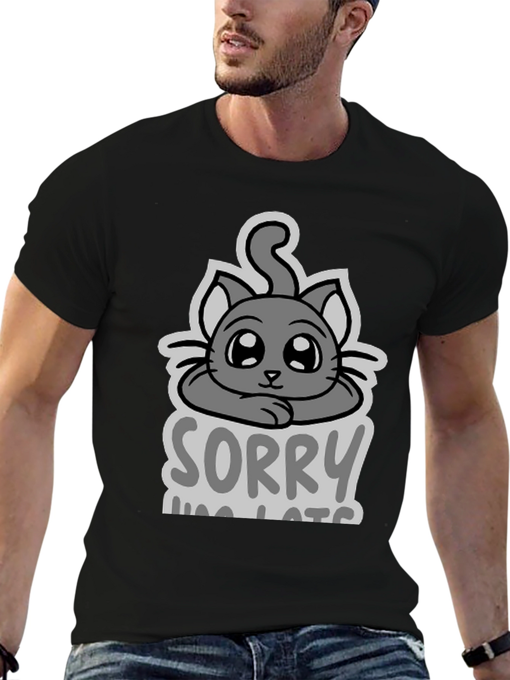 Sorry Im Late Cat T-Shirt