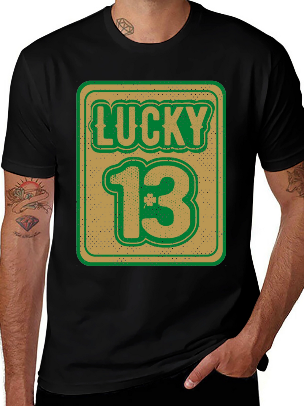 Lucky 13 Shamrock Graphic Tee