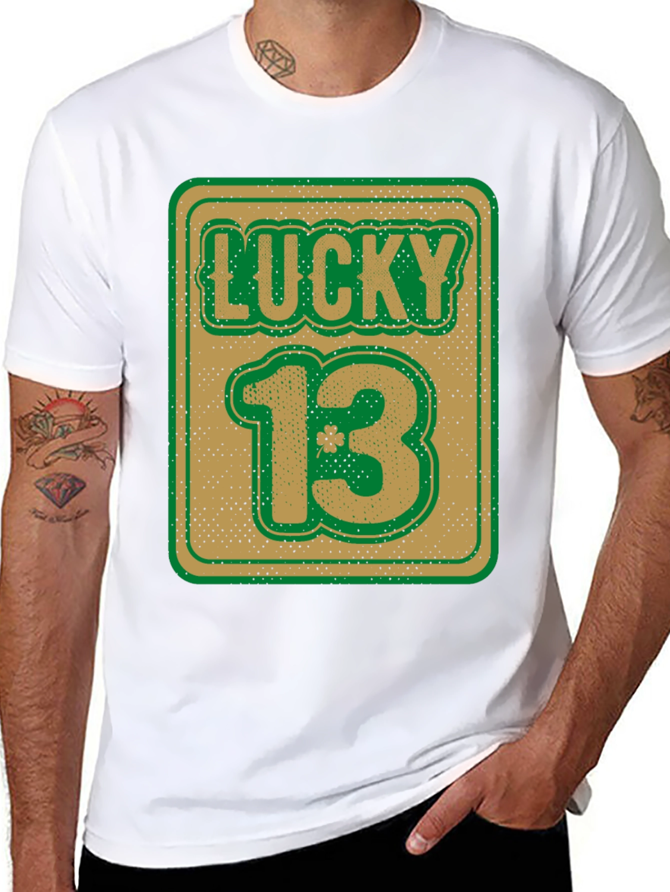 Lucky 13 Shamrock Graphic Tee