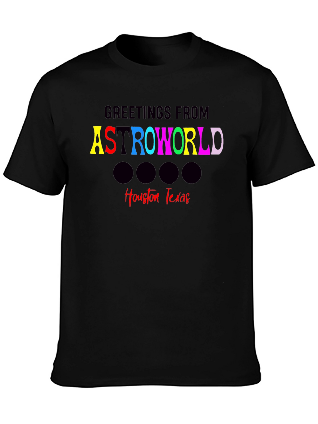 Astroworld Greetings T-Shirt - Houston Texas
