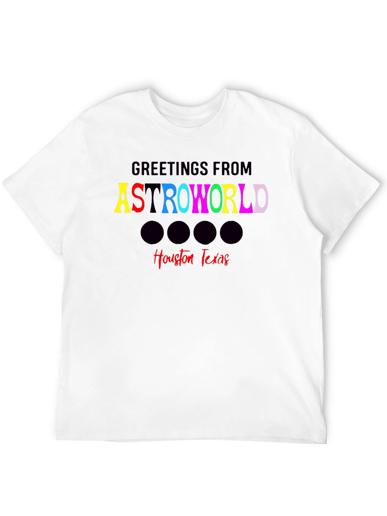 Astroworld Greetings T-Shirt - Houston Texas