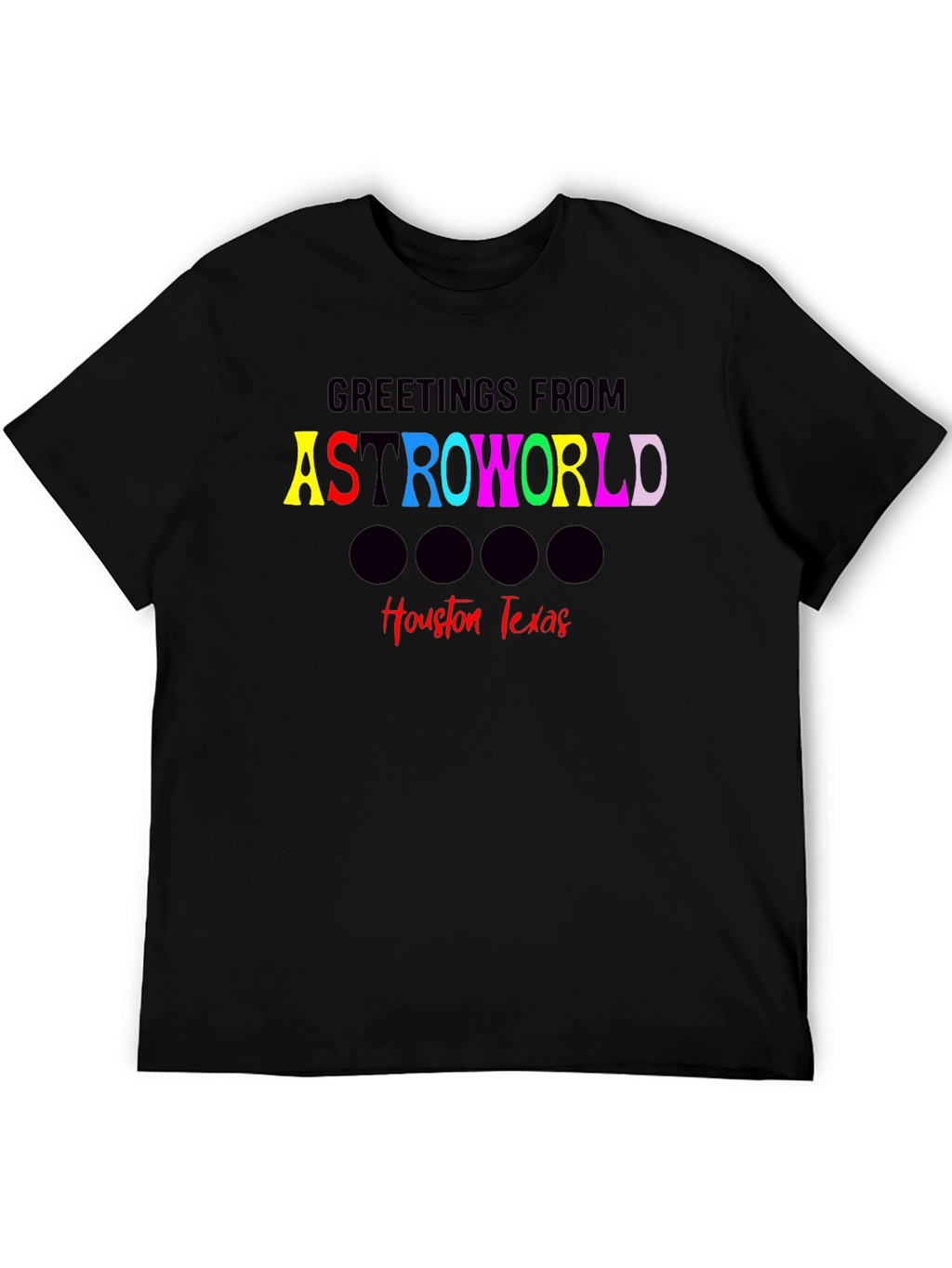 Astroworld Greetings T-Shirt - Houston Texas
