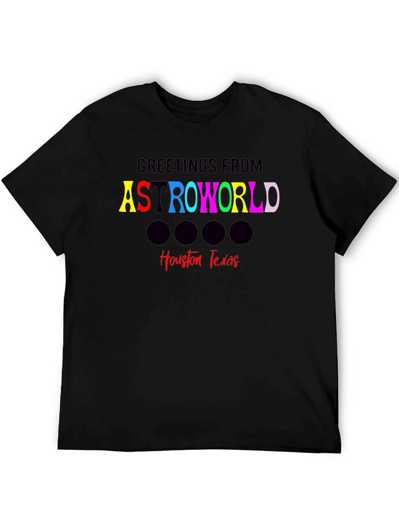 Astroworld Greetings T-Shirt - Houston Texas