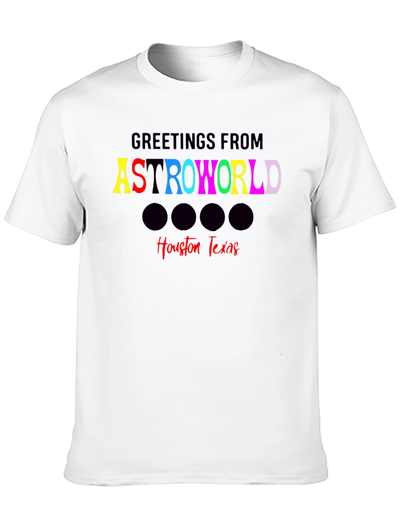 Astroworld Greetings T-Shirt - Houston Texas