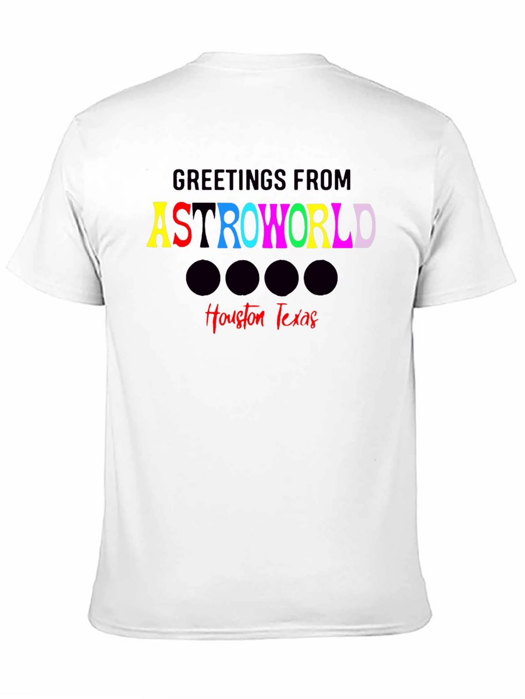 Astroworld Greetings T-Shirt - Houston Texas