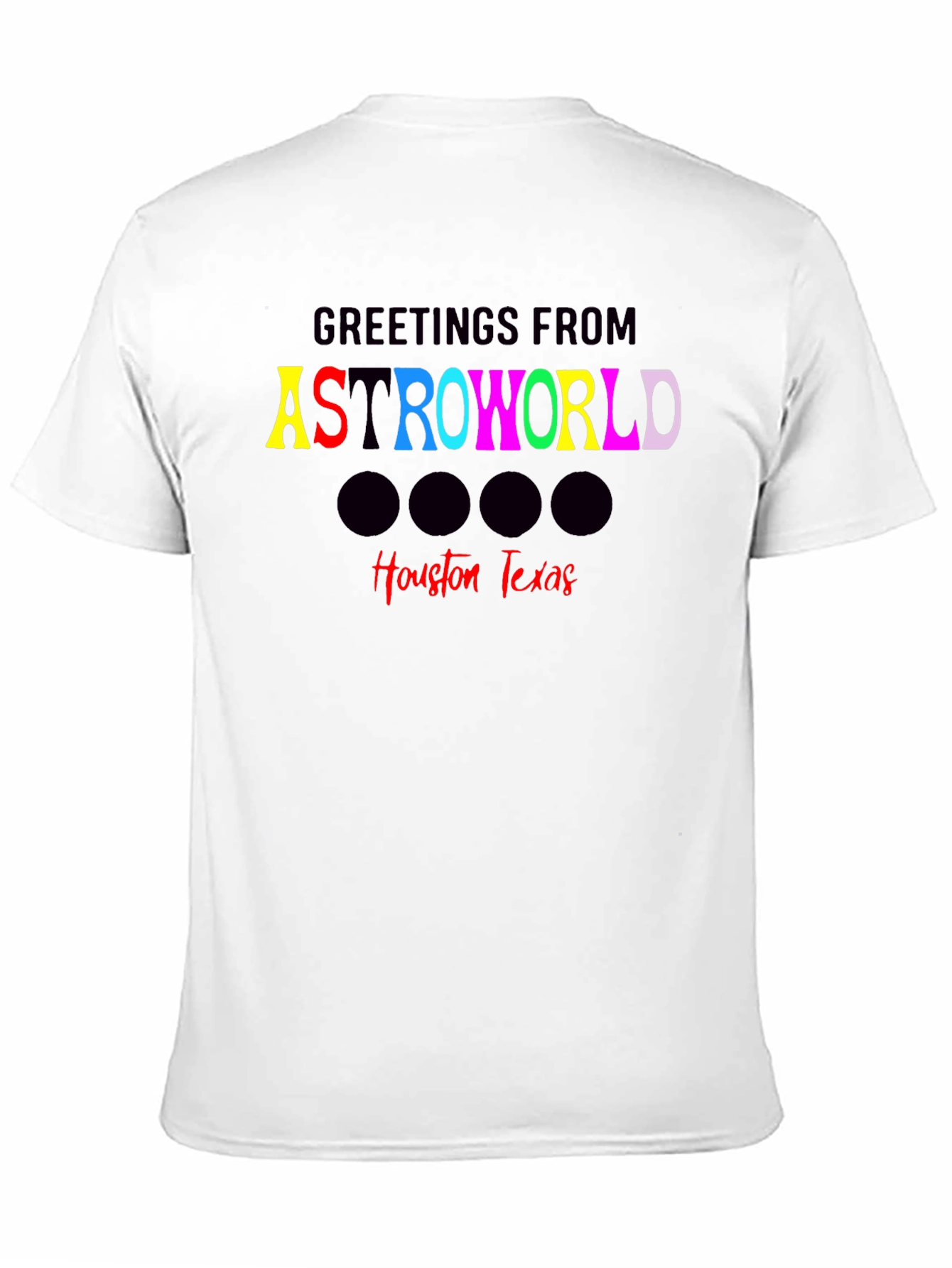 Astroworld Greetings T-Shirt - Houston Texas