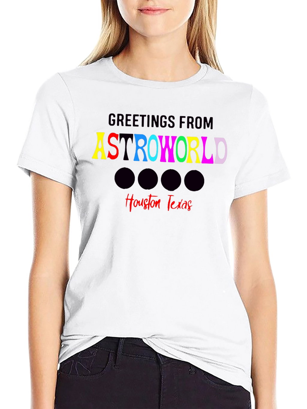 Astroworld Greetings T-Shirt - Houston Texas
