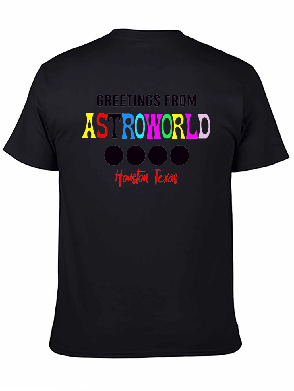 Astroworld Greetings T-Shirt - Houston Texas