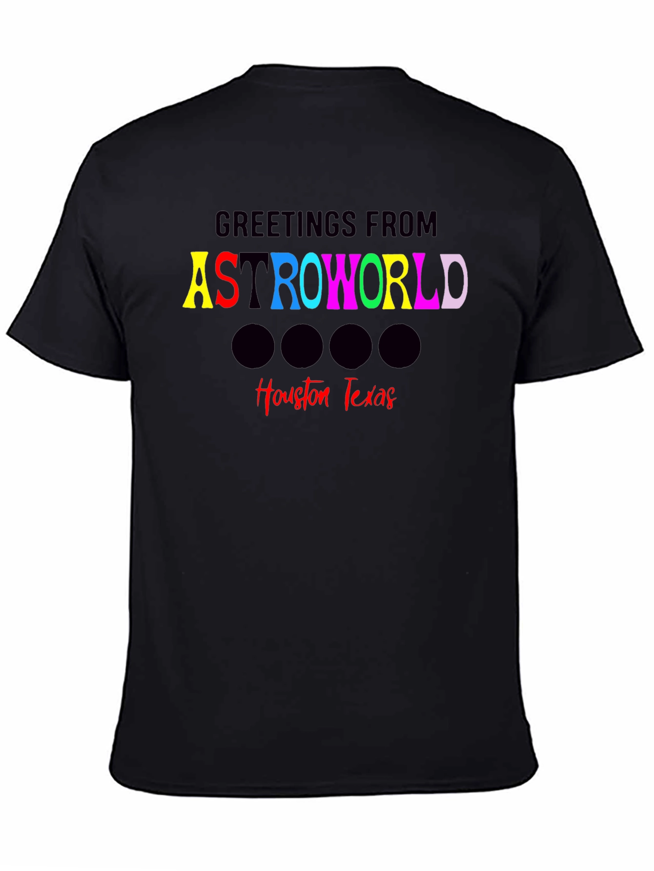 Astroworld Greetings T-Shirt - Houston Texas
