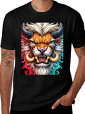 Monster Graphic Tee - Bold Anime Style