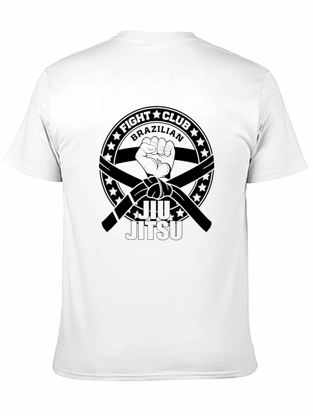 Brazilian Jiu Jitsu Fight Club Black T-Shirt