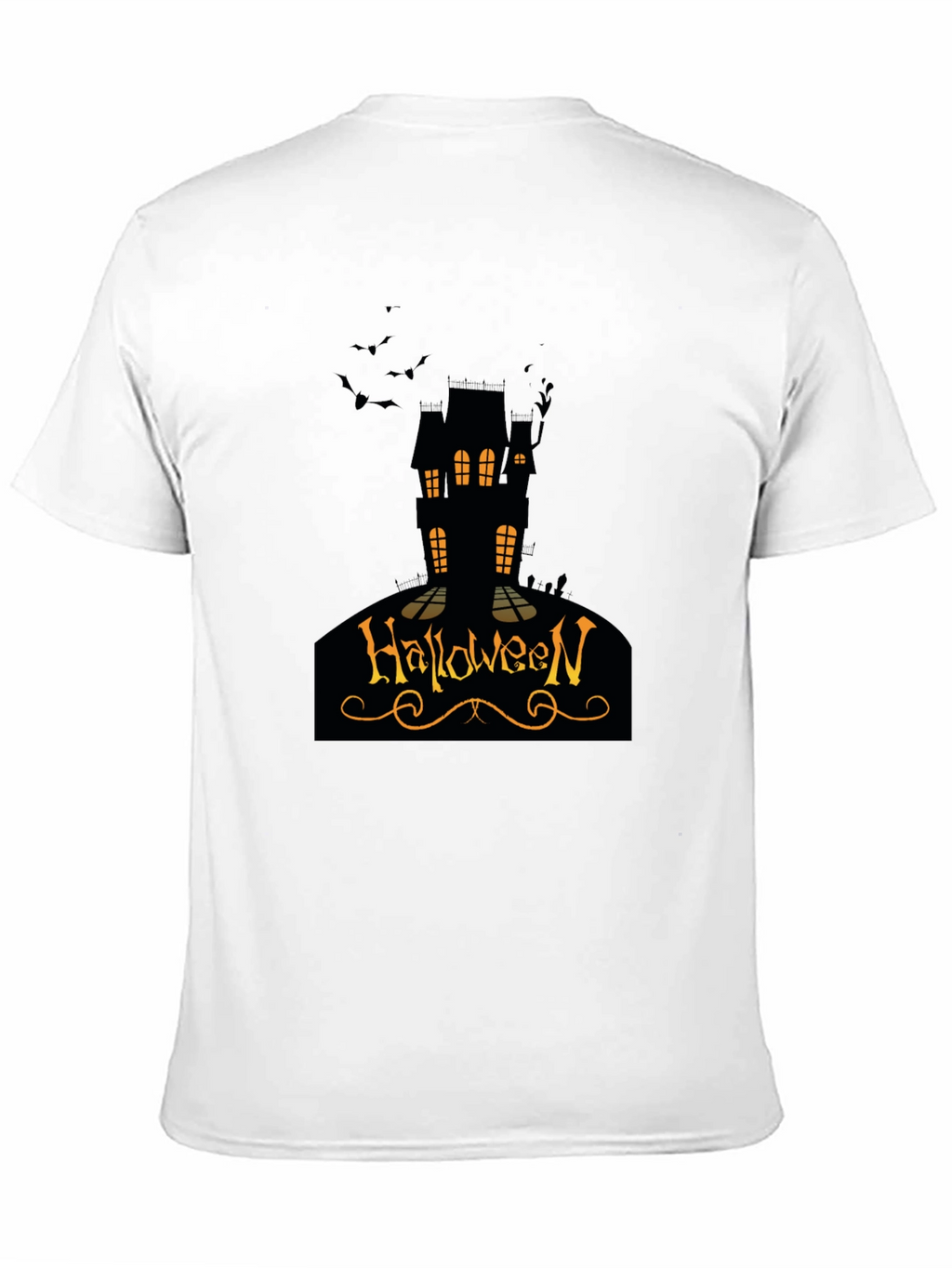Halloween House Graphic T-Shirt