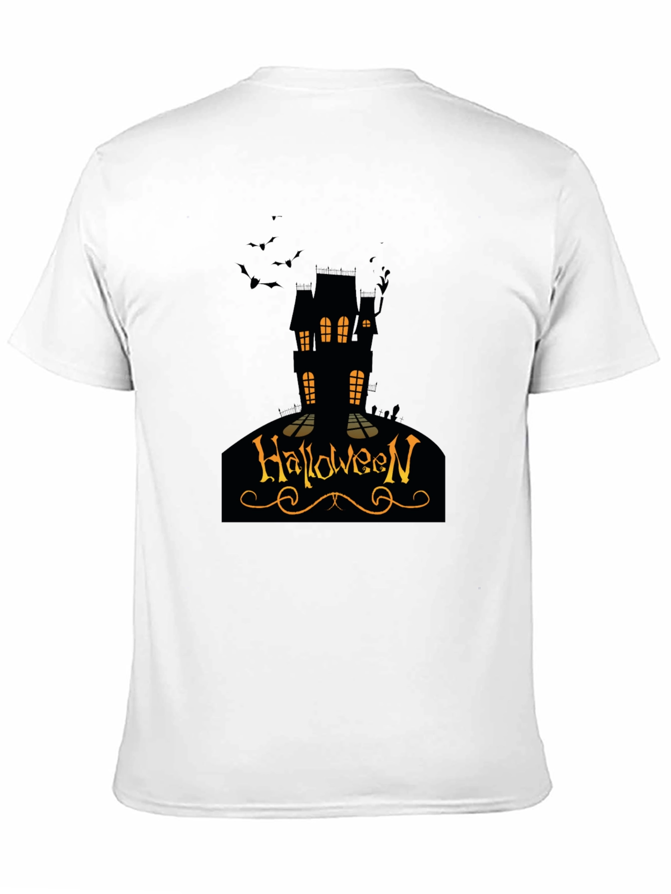 Halloween House Graphic T-Shirt