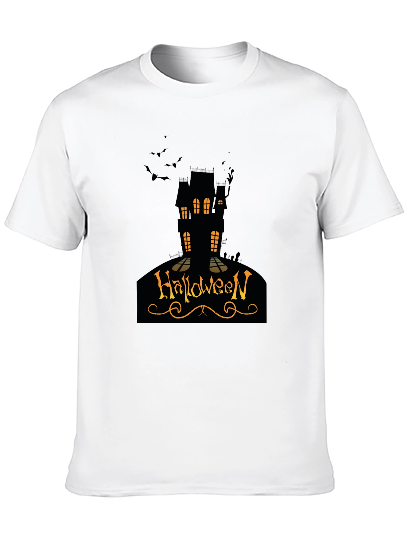 Halloween House Graphic T-Shirt
