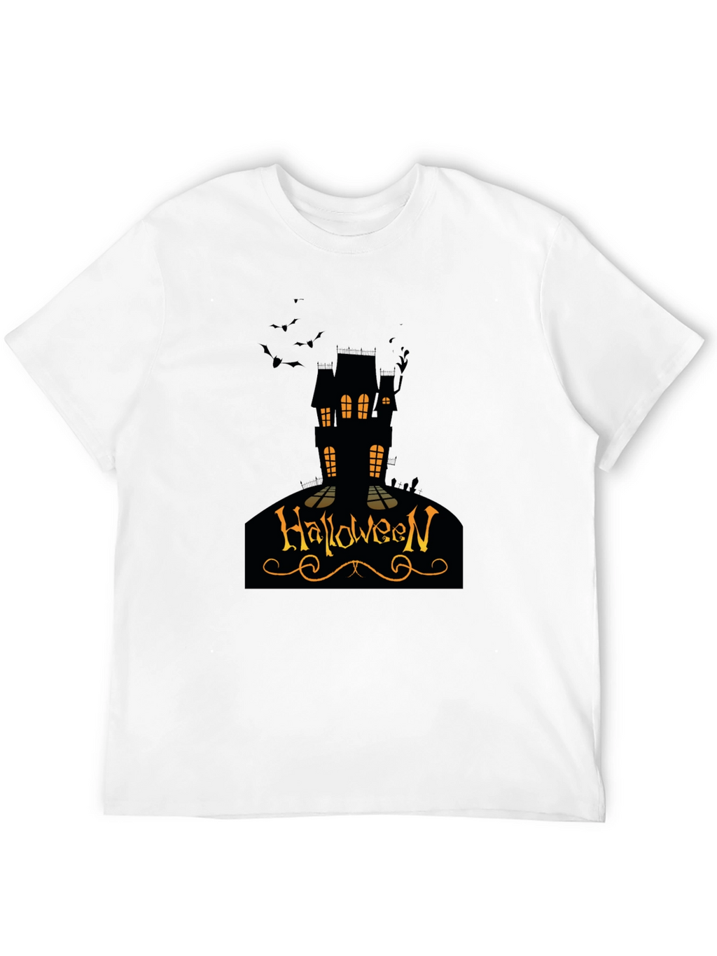 Halloween House Graphic T-Shirt