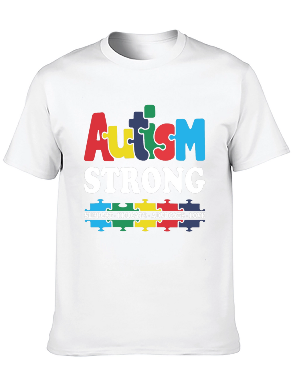 Autism Awareness Puzzle Piece T-Shirt
