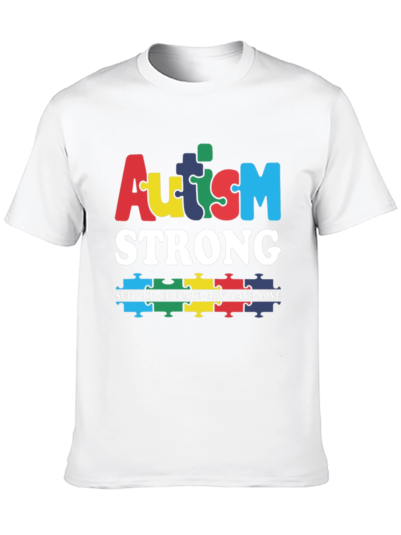 Autism Awareness Puzzle Piece T-Shirt