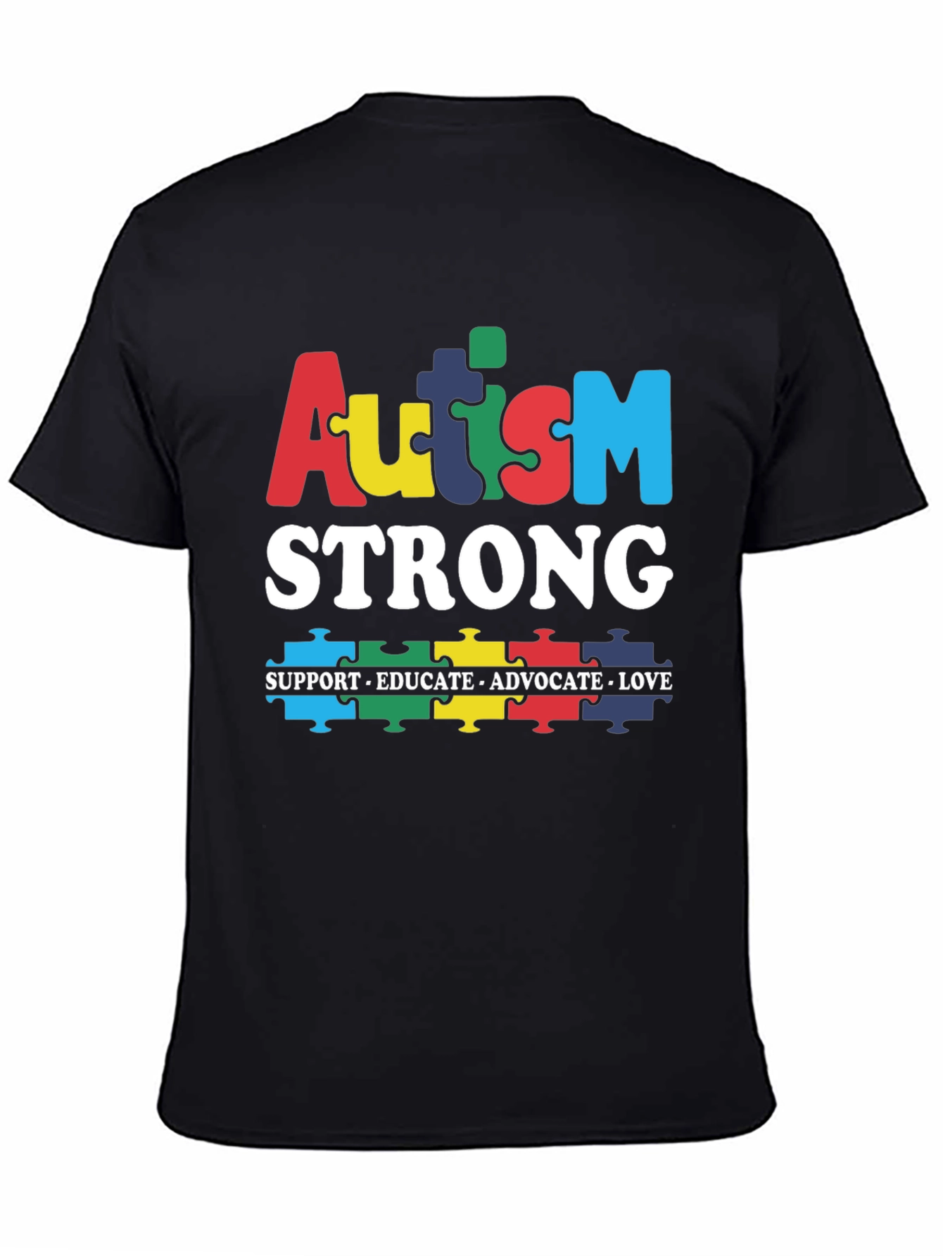 Autism Awareness Puzzle Piece T-Shirt