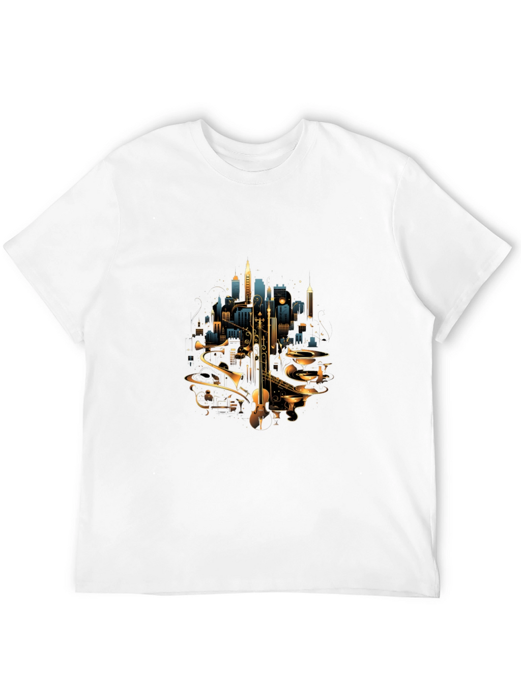 Jazz Cityscape Tee