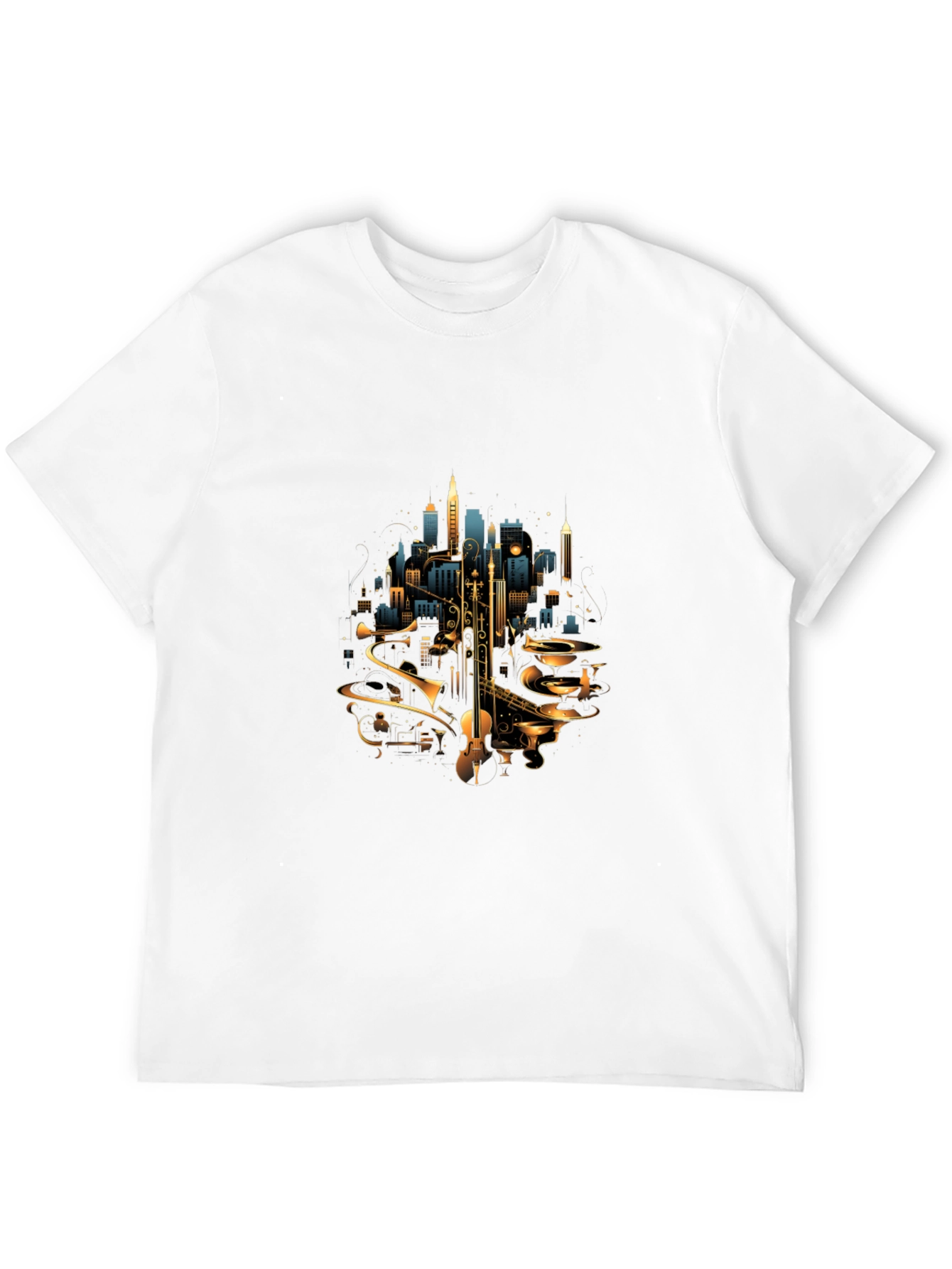 Jazz Cityscape Tee
