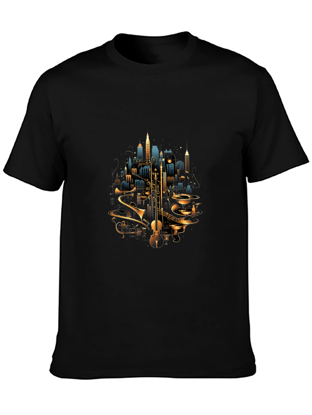 Jazz Cityscape Tee