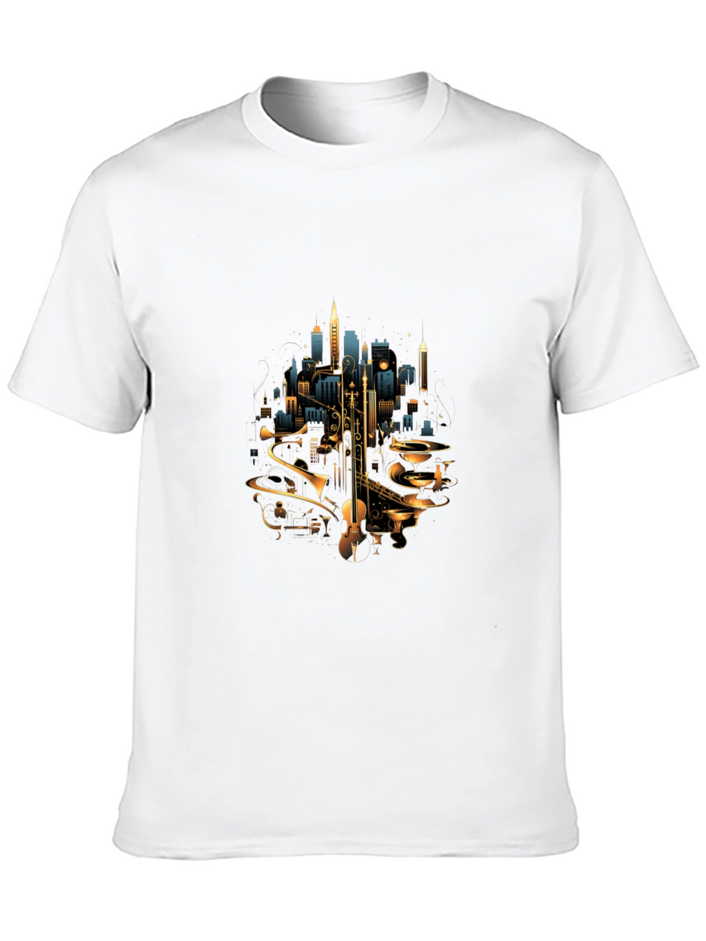 Jazz Cityscape Tee