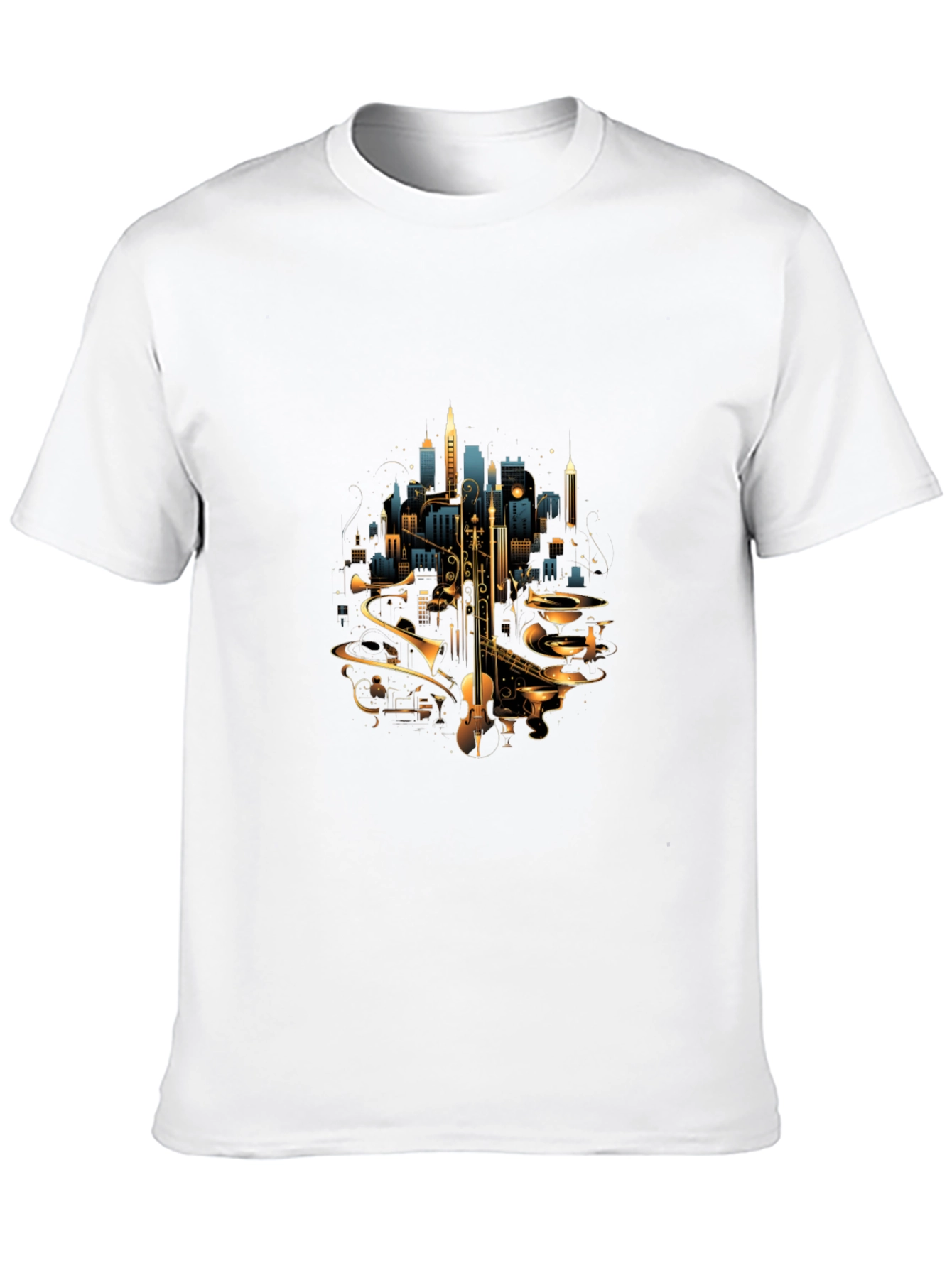 Jazz Cityscape Tee