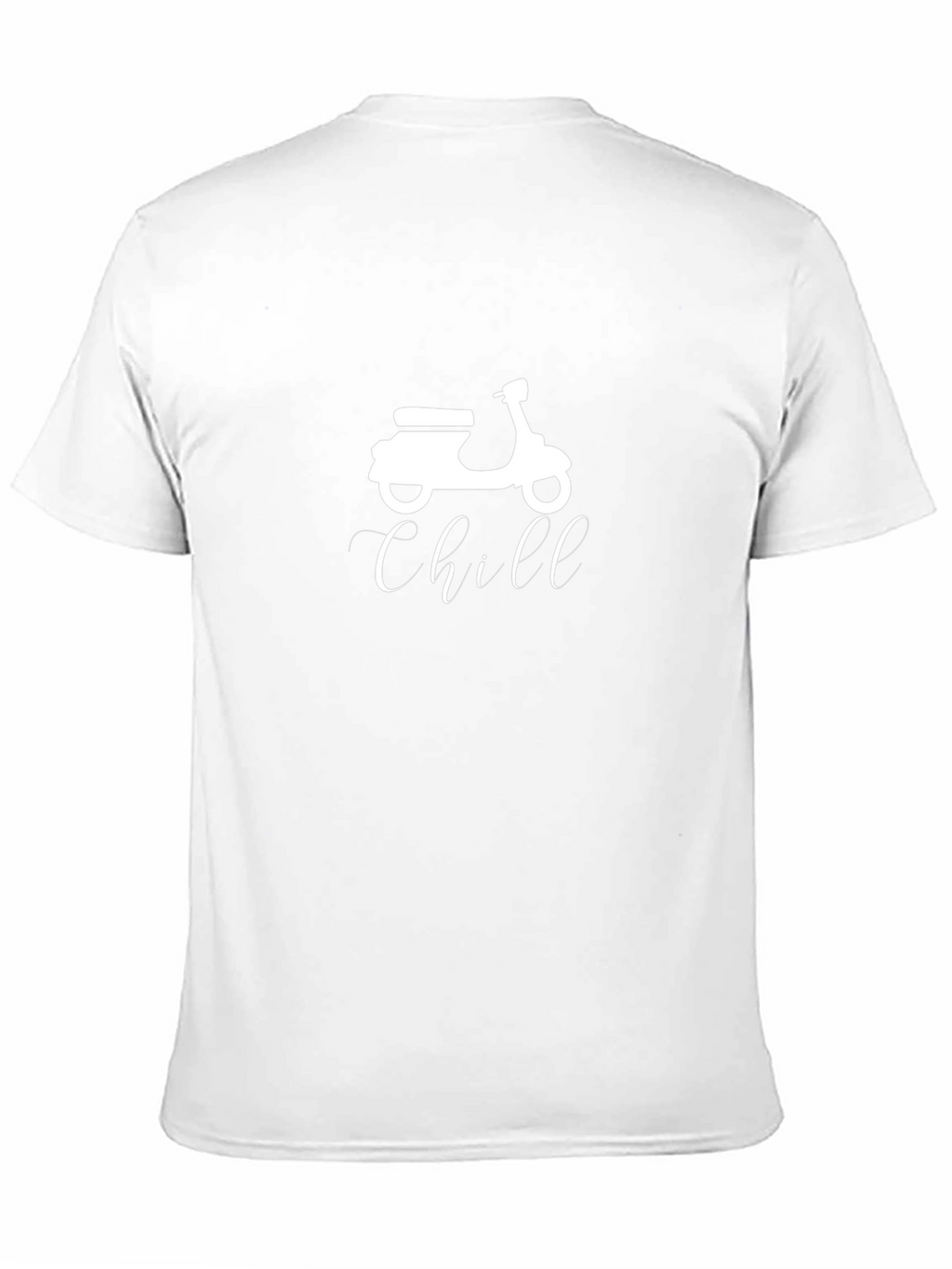 Chill Scooter Graphic Tee - Relaxed Style