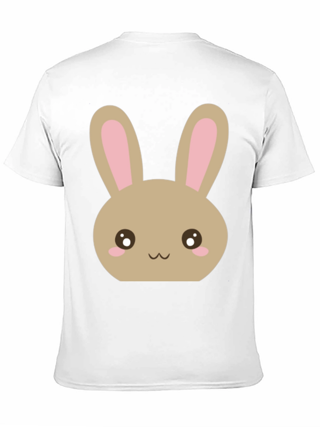 Cute Easter Bunny Black T-Shirt