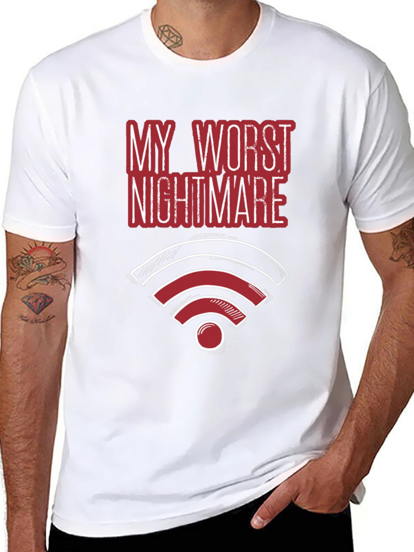 My Worst Nightmare - Funny No Wifi T-Shirt