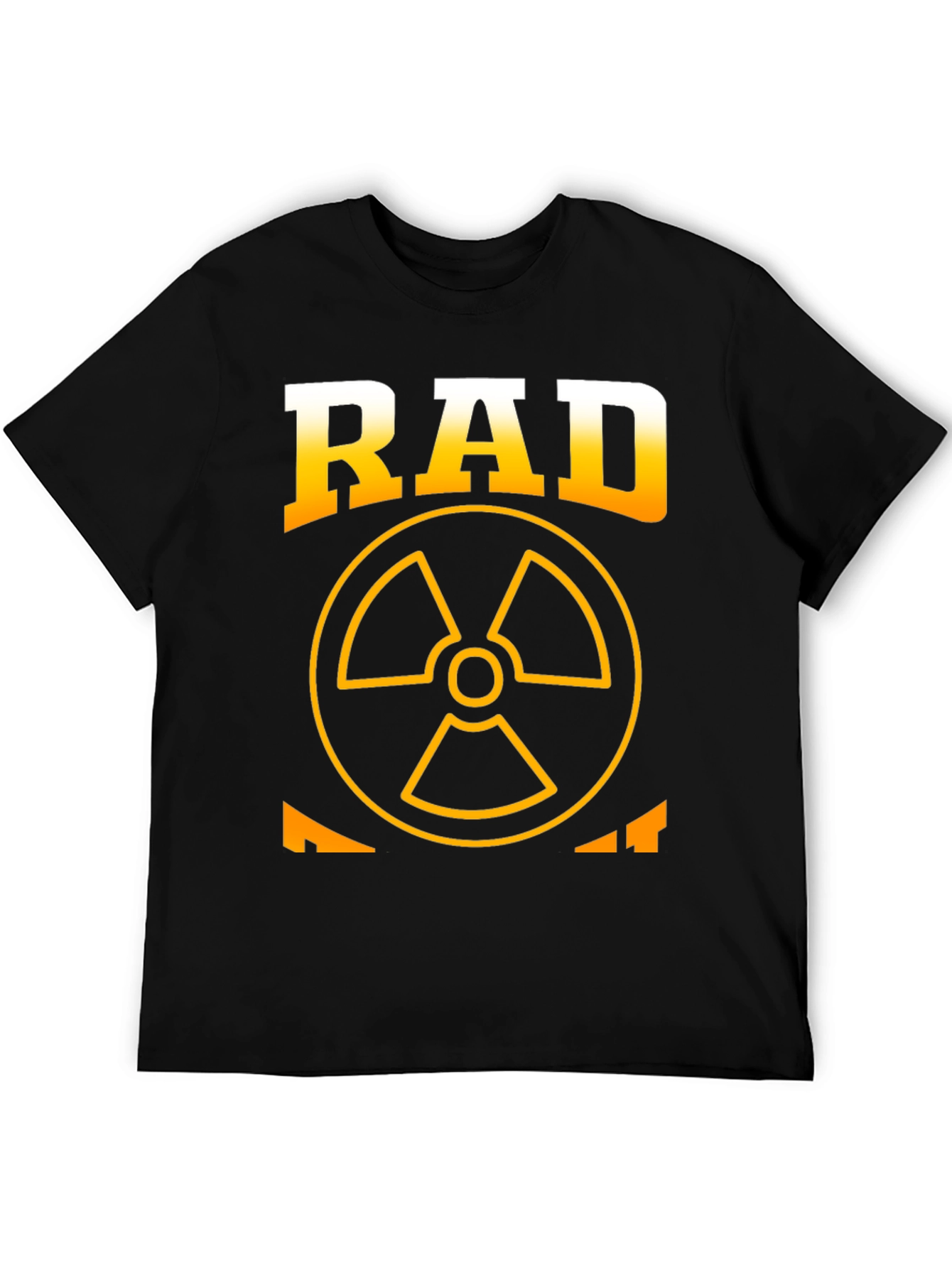 Rad Tech T-Shirt - Radiation Symbol - Black