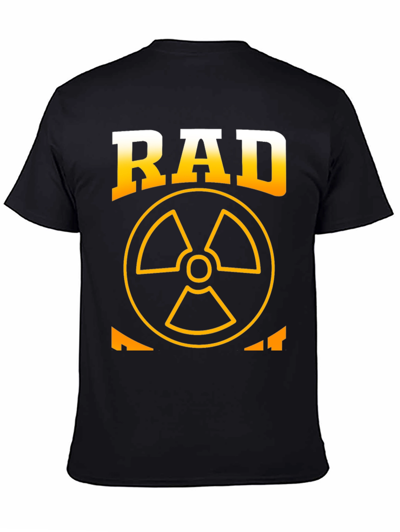 Rad Tech T-Shirt - Radiation Symbol - Black