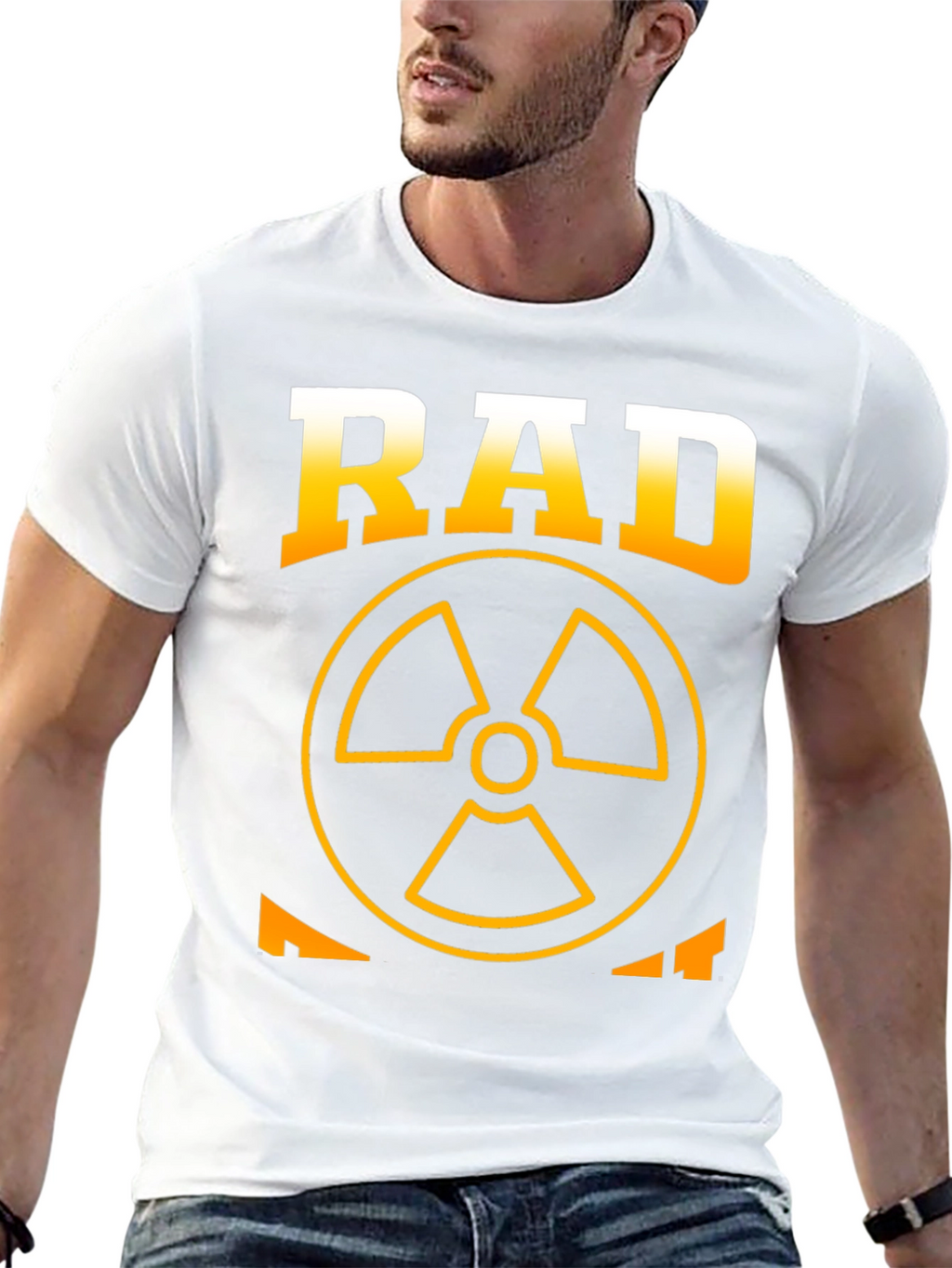 Rad Tech T-Shirt - Radiation Symbol - Black