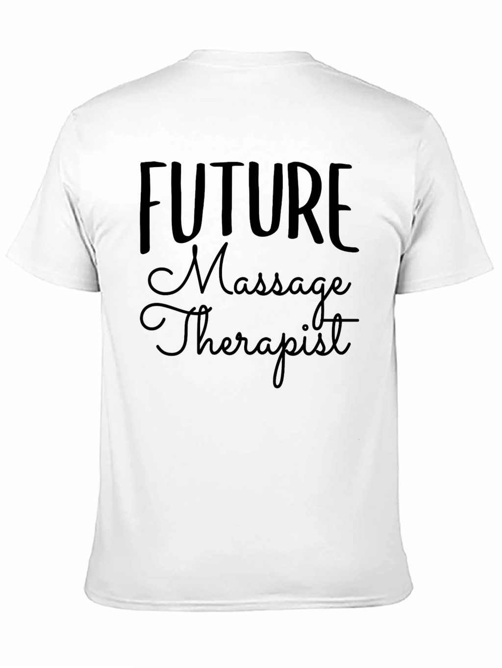 Future Massage Therapist Black T-Shirt