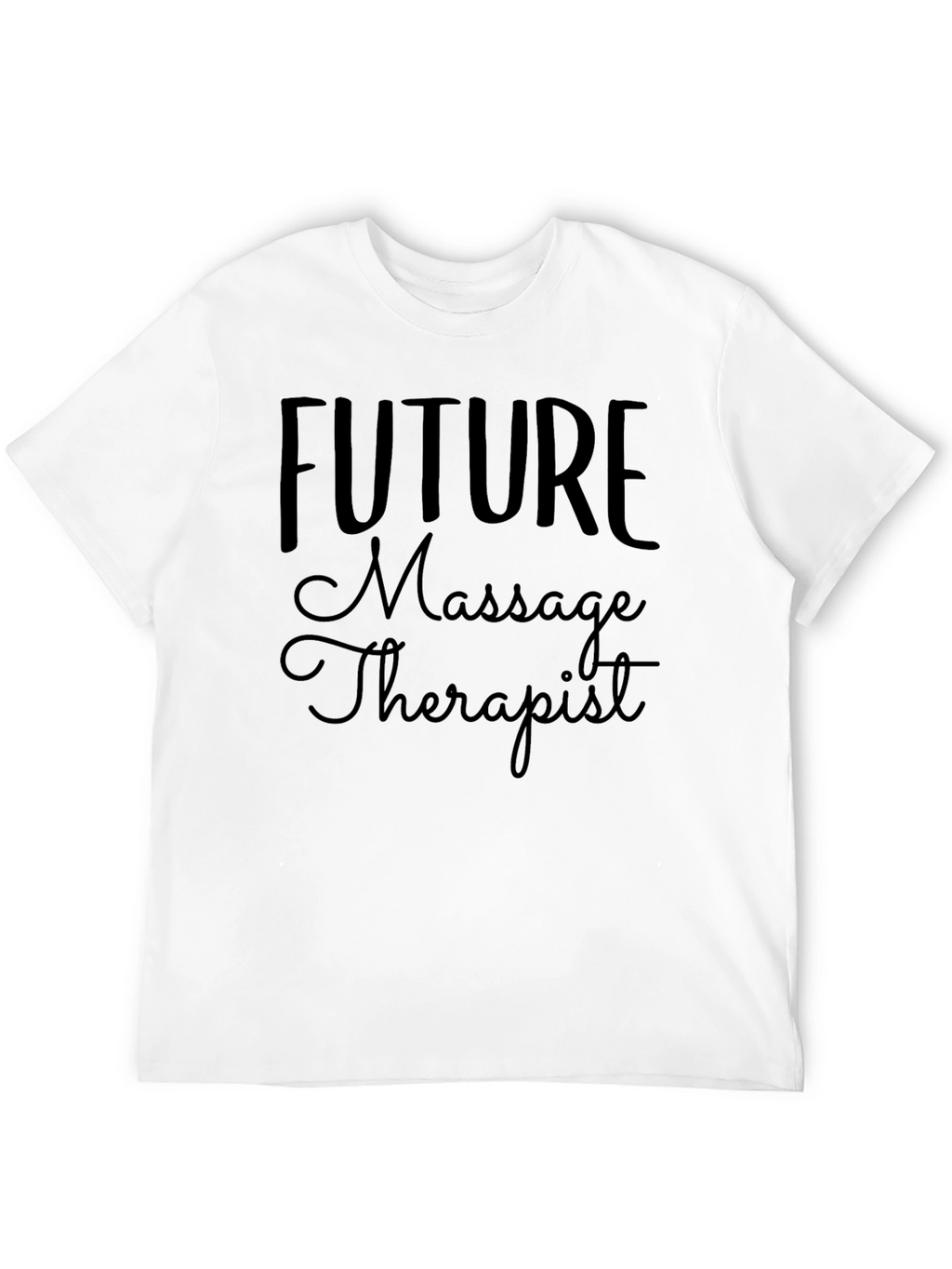 Future Massage Therapist Black T-Shirt