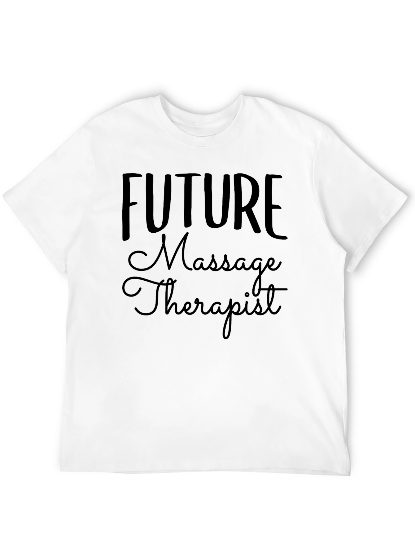 Future Massage Therapist Black T-Shirt