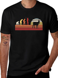 Donkey Evolution Graphic Tee - Retro Style