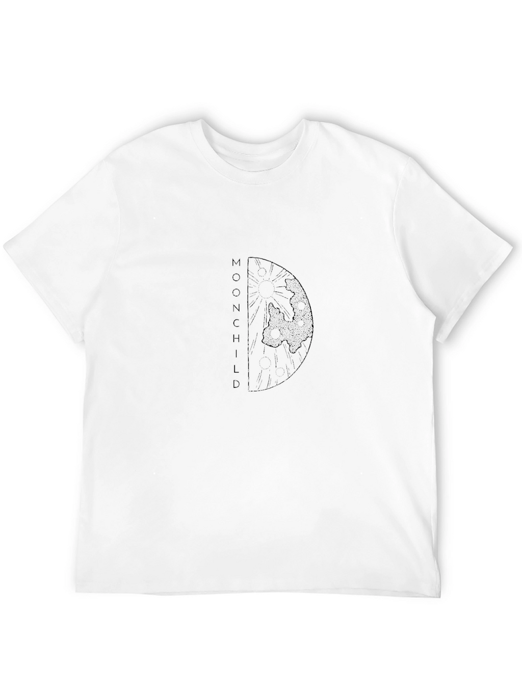 Moonchild Graphic Tee - Stylish Black T-Shirt