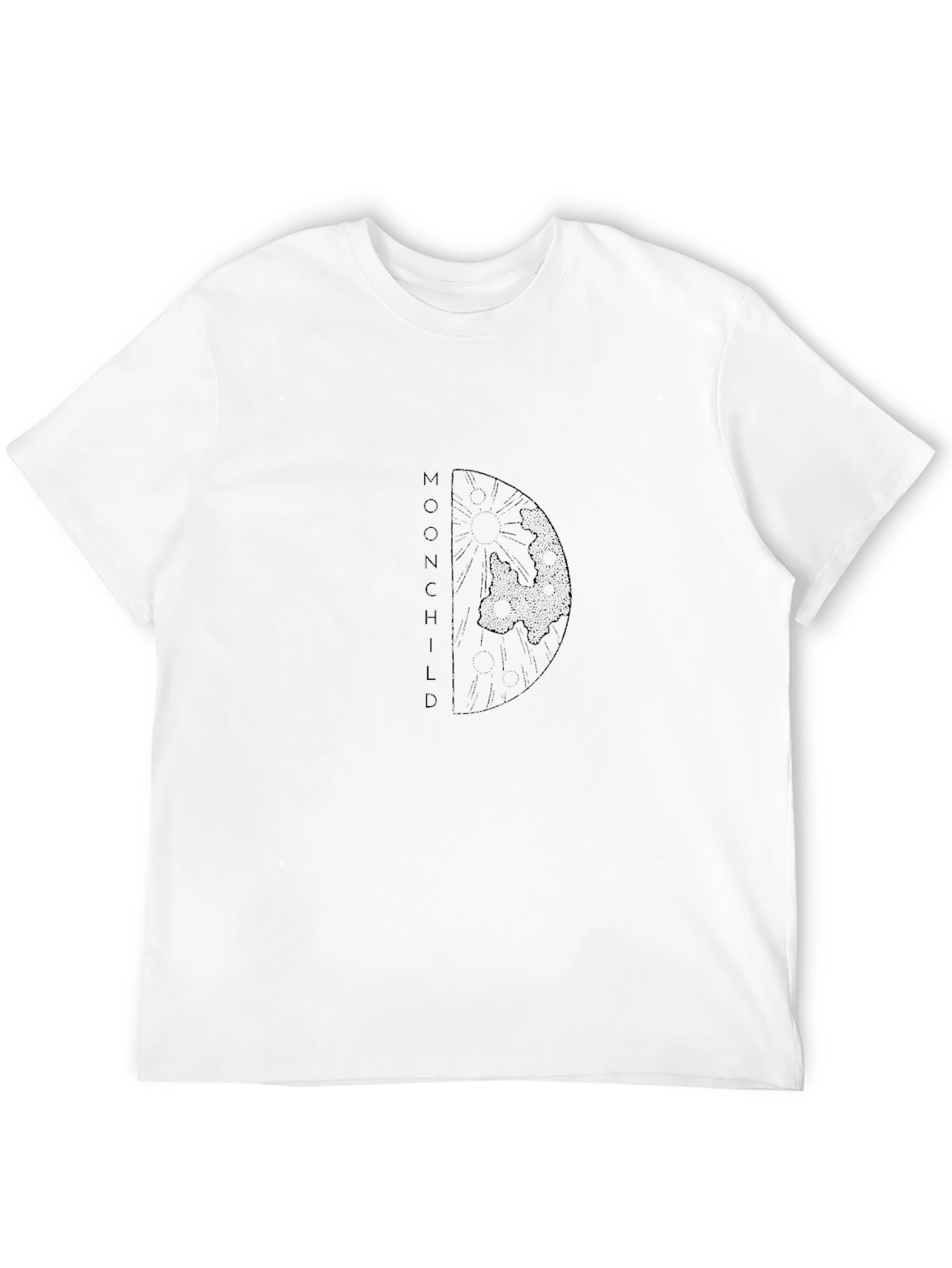 Moonchild Graphic Tee - Stylish Black T-Shirt