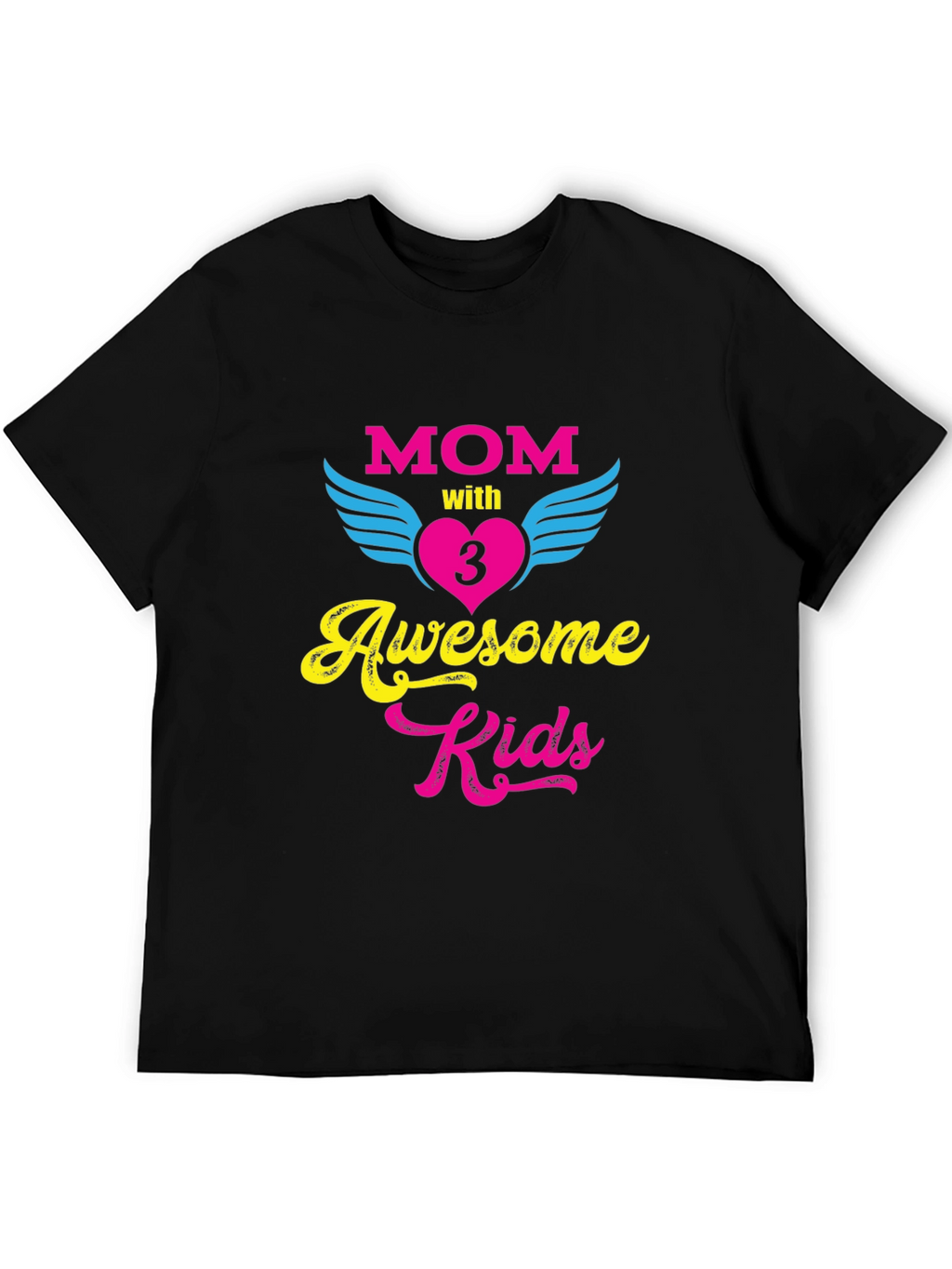 Mom of 3 Awesome Kids T-Shirt