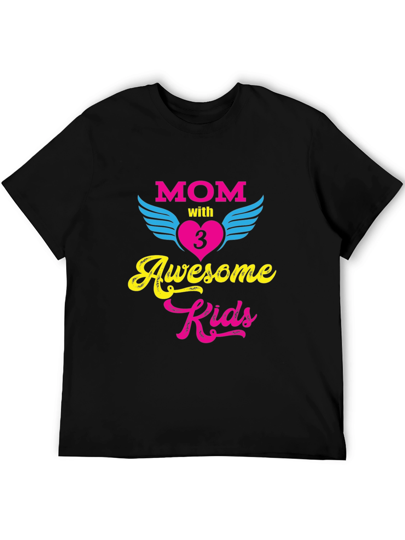 Mom of 3 Awesome Kids T-Shirt
