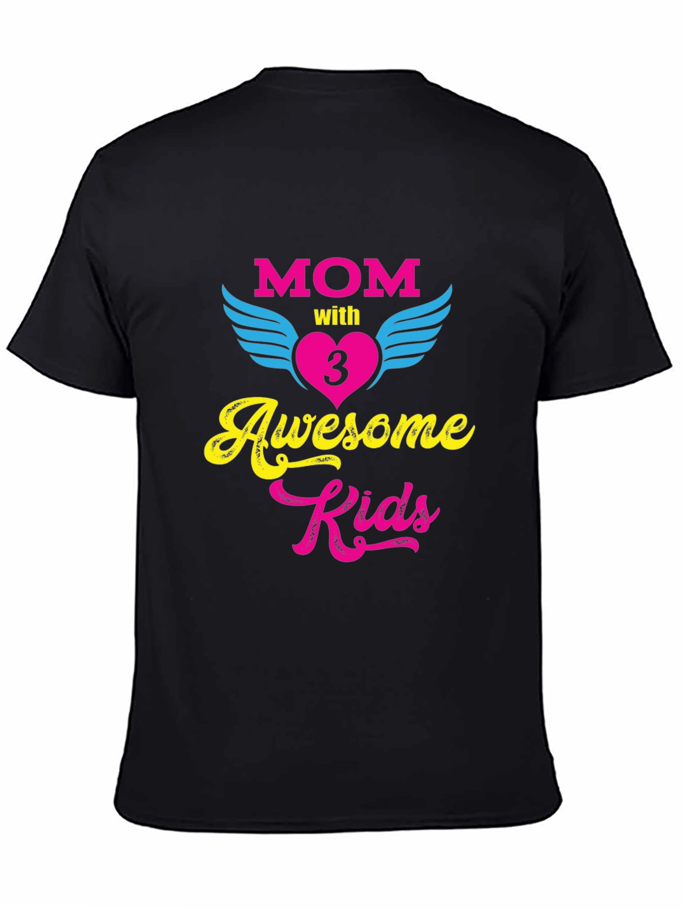 Mom of 3 Awesome Kids T-Shirt