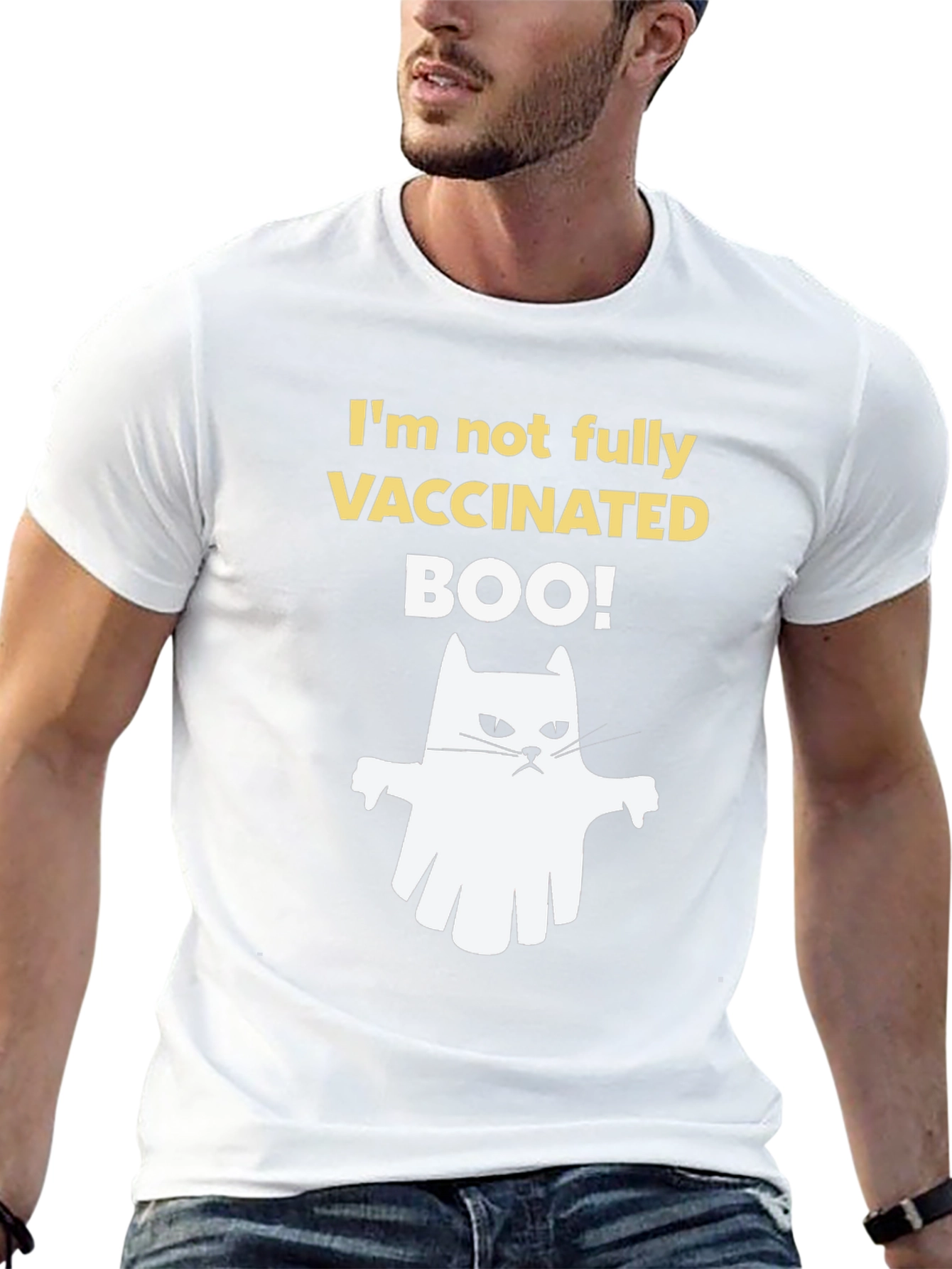 Im Not Fully Vaccinated Boo! T-Shirt