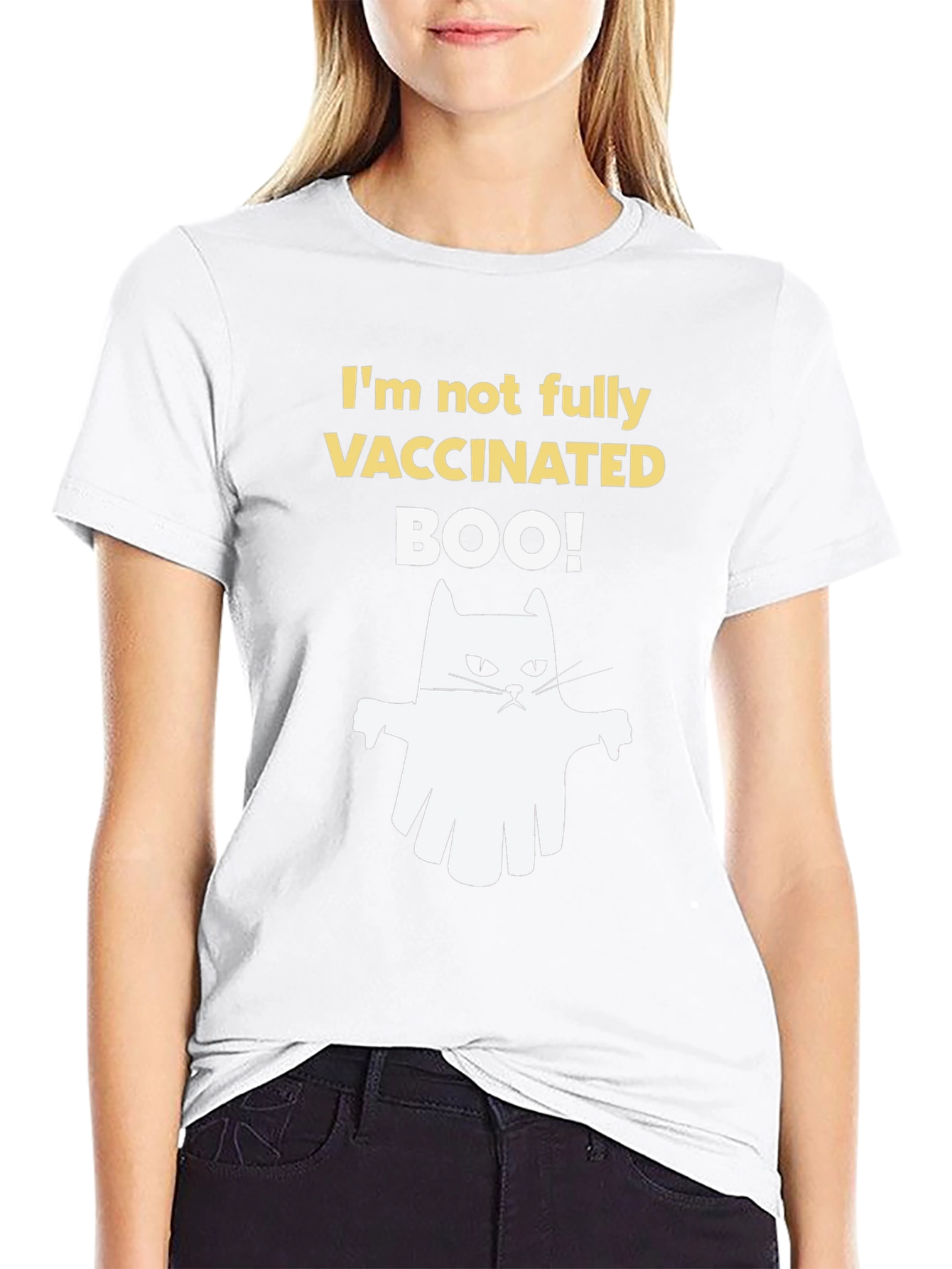 Im Not Fully Vaccinated Boo! T-Shirt