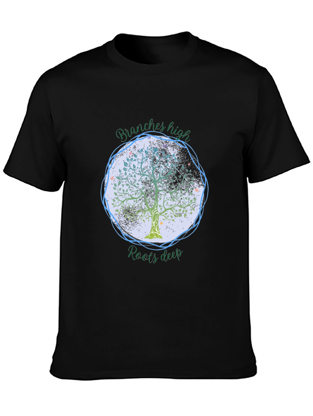 Branches High Roots Deep Tree Graphic Tee